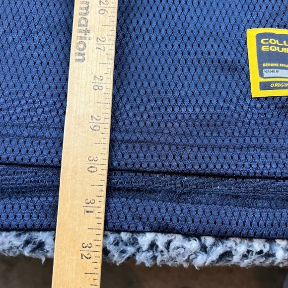 Michigan Wolverines Football Jersey Mens Small Navy Blue NCAA College Equipment - Picture 7 of 10